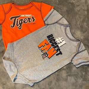 Detroit Tigers little fans.  Size 18 months.